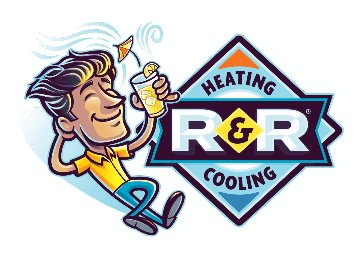 R&R Heating & Cooling logo
